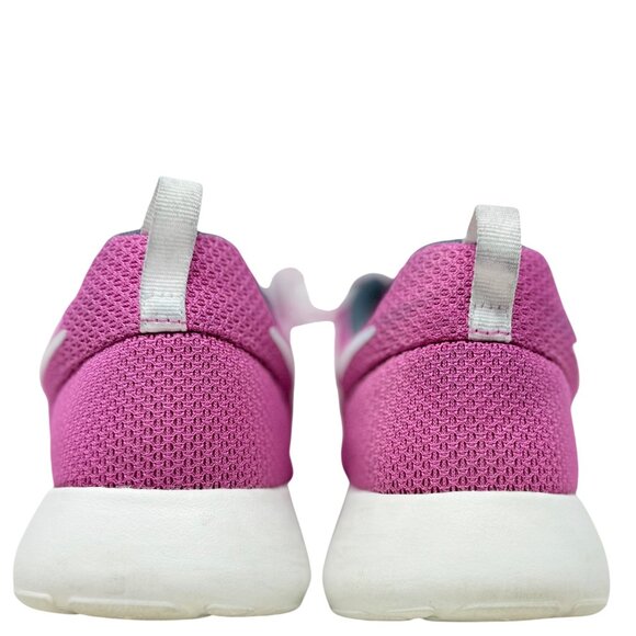 Nike Rosherun Club Pink & Summit White Womens Sneakers Size 9 Mesh Upper - Picture 4 of 12